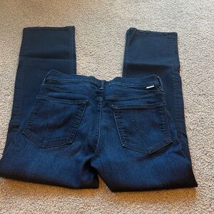 Mother mid rise dazzler ankle